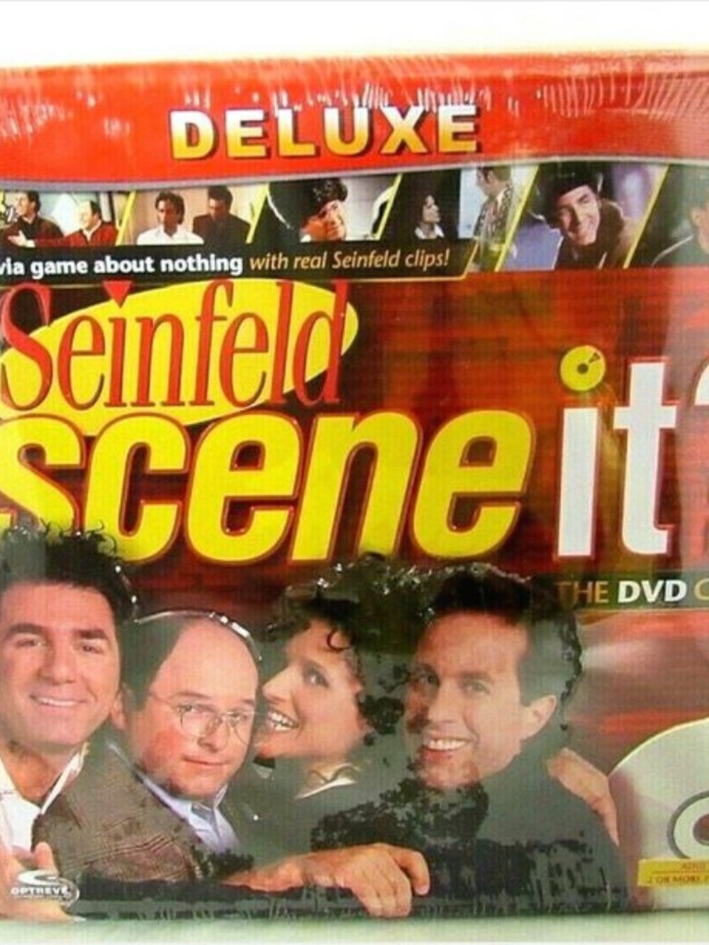 Seinfeld Scene It DVD Game Deluxe Edition in Metal Box Trivia Sealed
